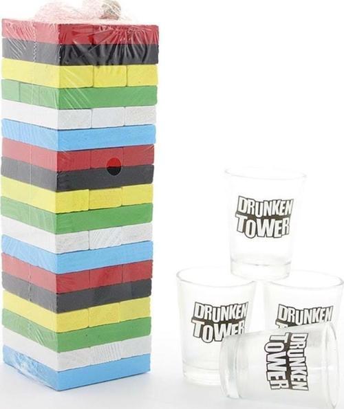 Jenga Shot Bardak Oyunu
