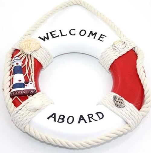 Ahşap Marin Duvara Asmalı Simit