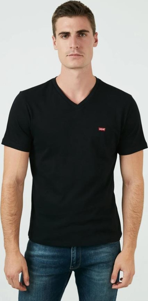 Erkek Vneck Mıneral Black T-Shirt 85641-0016