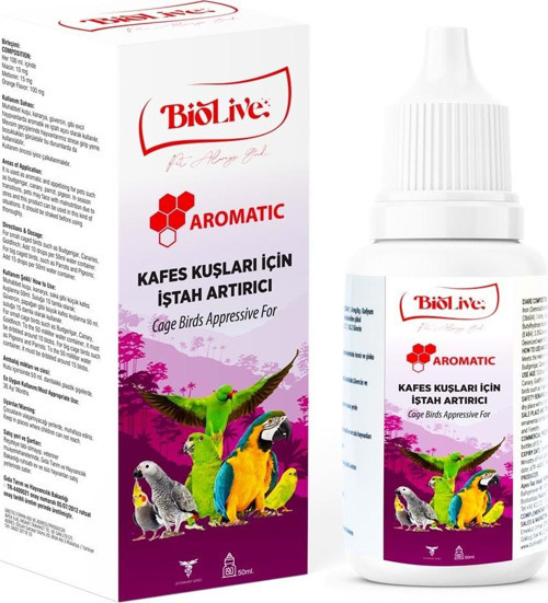 Aromatic Kuşlar İçin Mineral İstah Açıcı Vitamin 50ml
