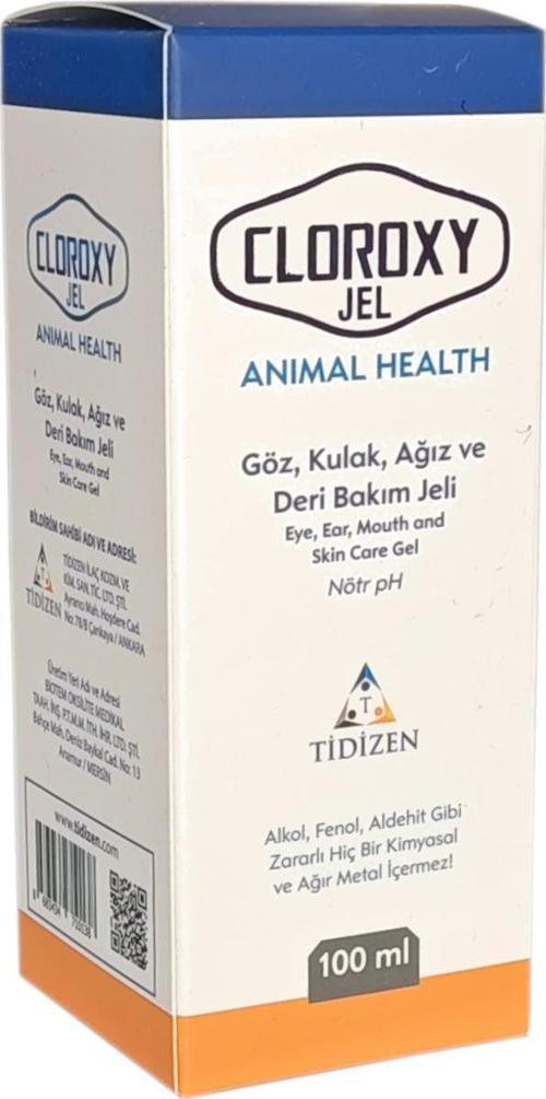 Cloroxy Jel Kedi Köpek Göz, Kulak, Ağız Ve Deri Bakım Jeli 100 ml