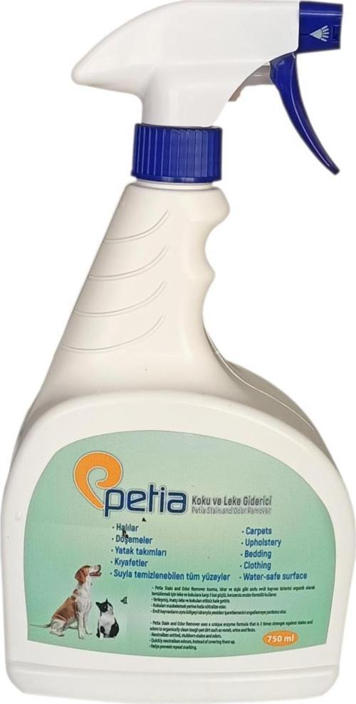 Petia Stain And Odor Remover Kedi Köpek Koku Ve Leke Giderici Sprey 750 ml