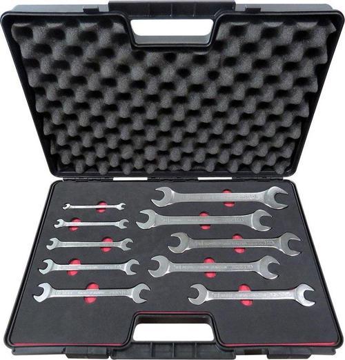 Anahtar İki Ağız Set 10 Parça 6X7-24X27 Çantada