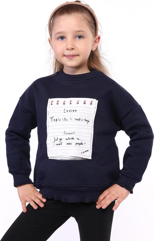 Toontoy Kız Çocuk Lesson Baskılı Sweatshirt