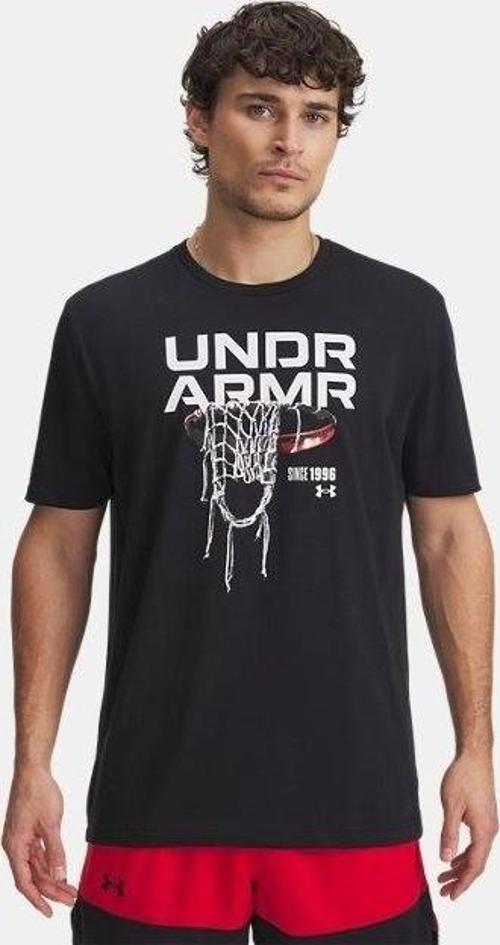 Ua 60/40S Hoops Net Erkek T-shirt 1390188-001