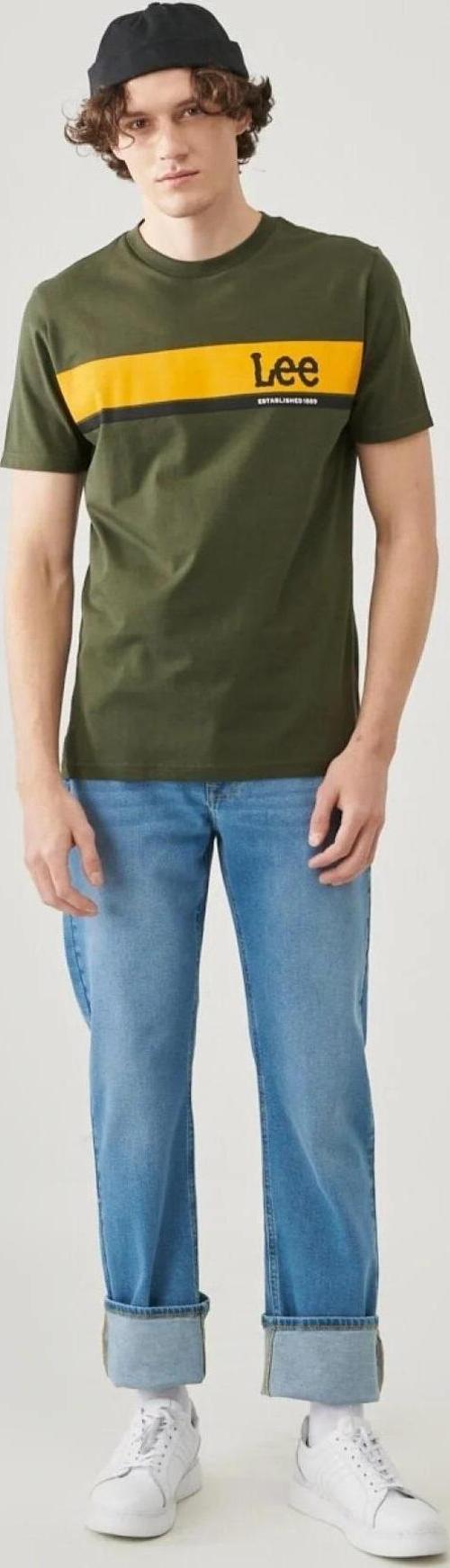 Bisiklet Yaka Erkek T-shirt L211918801