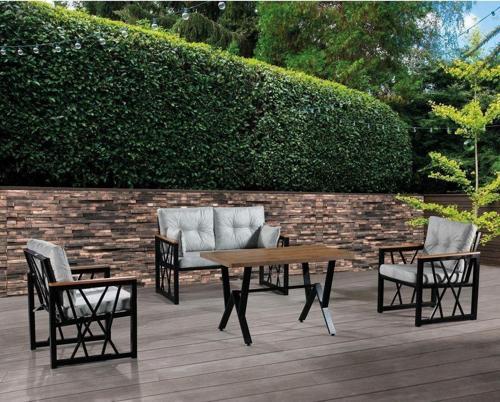 Açelya Bahçe Mobilyası (Salon - Balkon - Cafe Ofis) 2+1+1