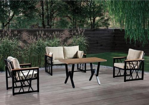 Açelya Bahçe Mobilyası (Salon - Balkon - Cafe Ofis) 2+1+1