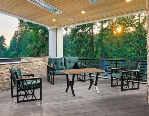 Açelya Bahçe Mobilyası (Salon - Balkon - Cafe Ofis) 2+1+1