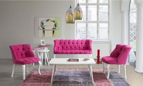 Almera Çay Seti Salon - Balkon - Ofis (2+1+1)
