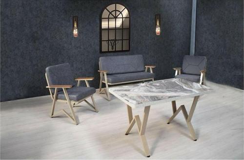 Asra Bahçe Mobilya Serisi (Bahçe - Balkon - Cafe) 2 1 1 Masa