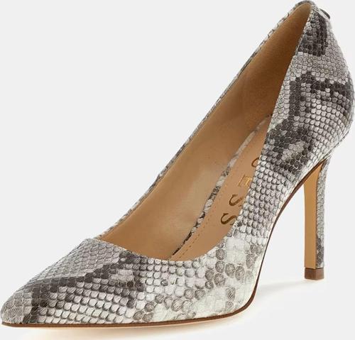 Dabbey Piton Desenli Kadın Topuklu Ayakkabı FLPDB4ELE08
