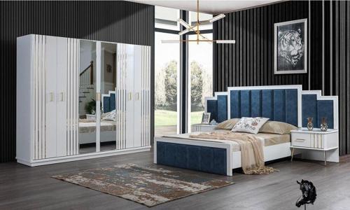 Erva Mdf Bazalı Yatak Odası Takımı