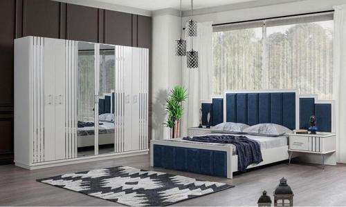 Erva Mdf Bazalı Yatak Odası Takımı