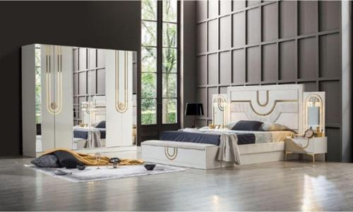 Safir Aytaşı Bazalı Yatak Odası Takımı %100 Mdf
