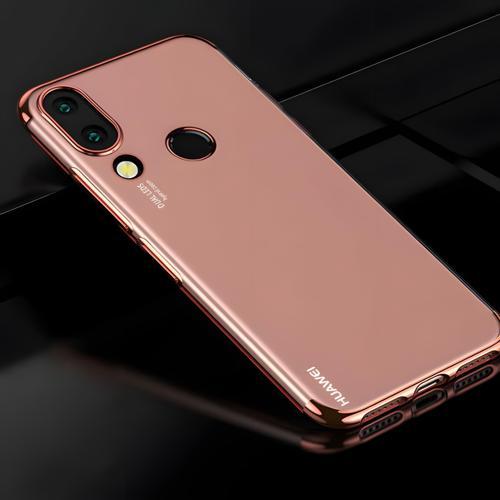 Huawei Honor Play Kılıf Dört Köşeli Lazer Silikon Kılıf