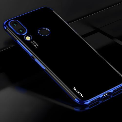 Huawei Honor Play Kılıf Dört Köşeli Lazer Silikon Kılıf