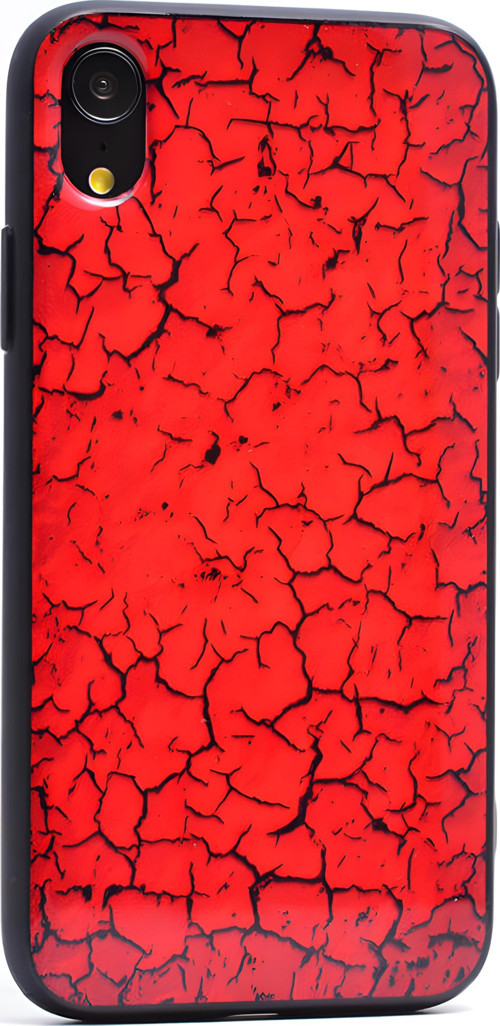 iPhone XR Mermer Desenli Pane Kılıf