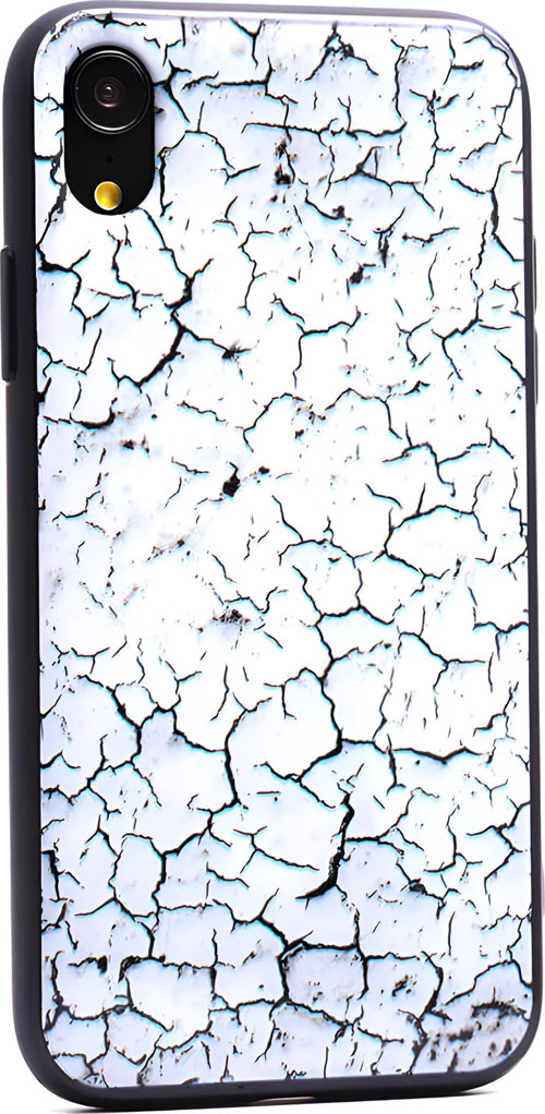 iPhone XR Mermer Desenli Pane Kılıf