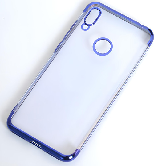 Huawei Honor 8A Kılıf Dört Köşeli Lazer Silikon Kılıf