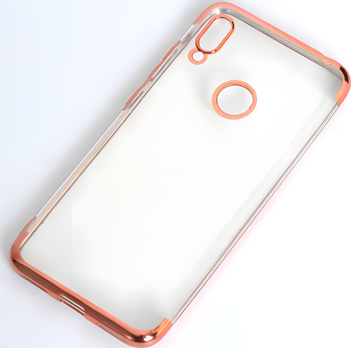Huawei Honor 8A Kılıf Dört Köşeli Lazer Silikon Kılıf