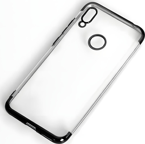 Huawei Honor 8A Kılıf Dört Köşeli Lazer Silikon Kılıf