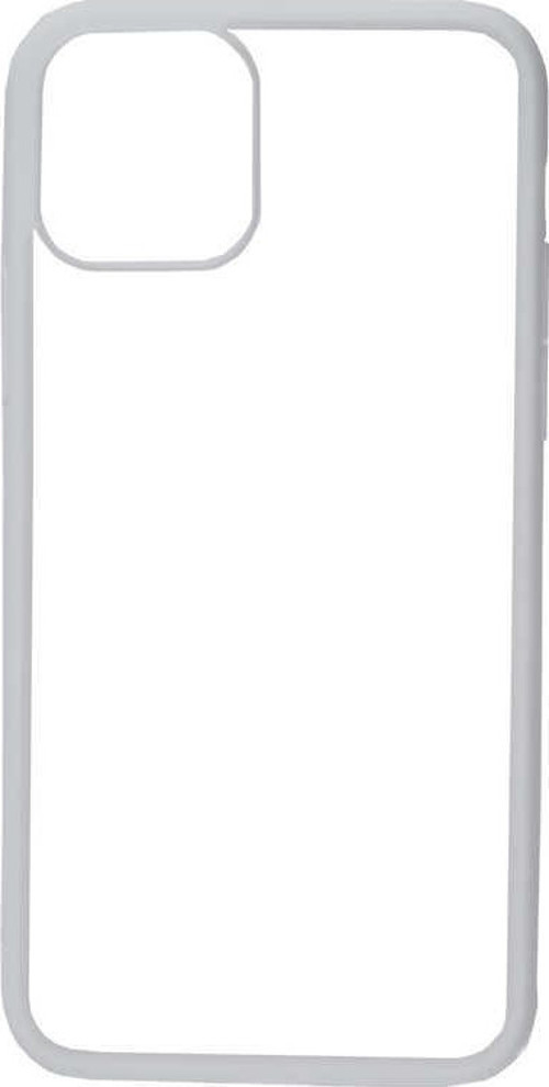 iPhone 11 Pro Max Kılıf Arkası Şeffaf Kenarları Renkli Endi Kılıf
