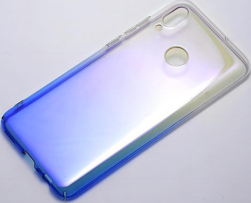 Huawei P Smart 2019 Kılıf Parlak Renk Geçişli Kılıf
