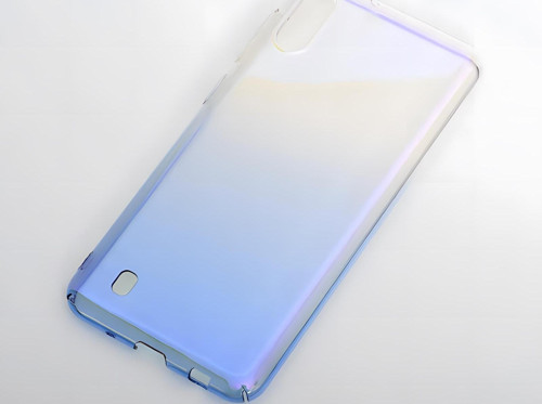 Galaxy M10 Kılıf Parlak Renk Geçişli Kılıf