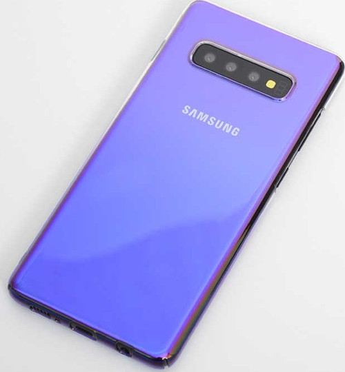 Galaxy S10 Kılıf Parlak Renk Geçişli Kılıf