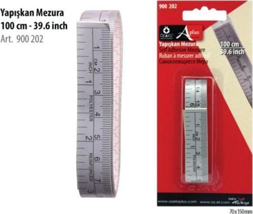 Masaüstü Yapışkan Mezura 100 Cm 39.6İnch 900 202