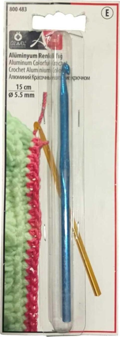 Alüminyum Renkli Tığ 15 Cm 5.5 Mm 800 483