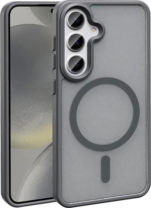 Galaxy S25 Kılıf Magsafe Şarj Özellikli Mat Arka Yüzey Sio Kılıf