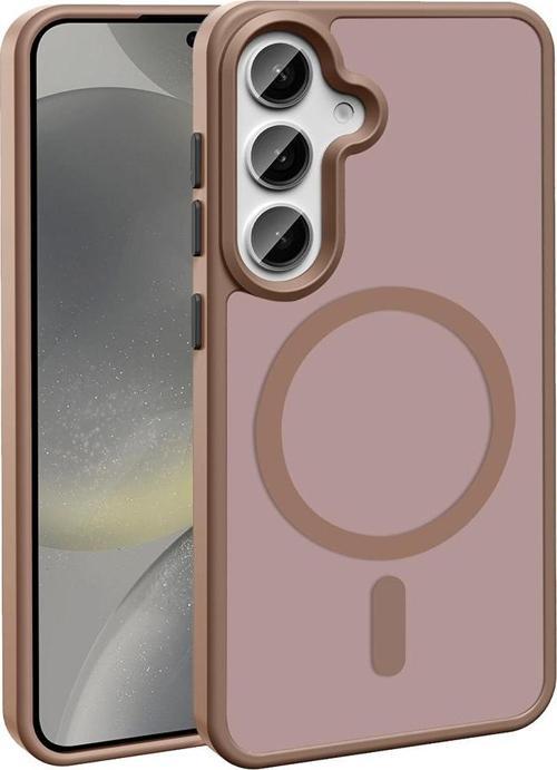 Galaxy S25 Kılıf Magsafe Şarj Özellikli Mat Arka Yüzey Sio Kılıf