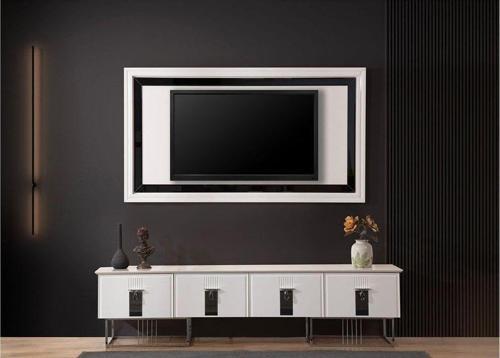 Tokyo MdfBeyaz Tv Ünitesi