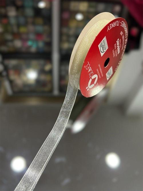 Mini Makara Organze Kurdele, Paketlik Kurdele, 1 Cm 5 Mt 125 002