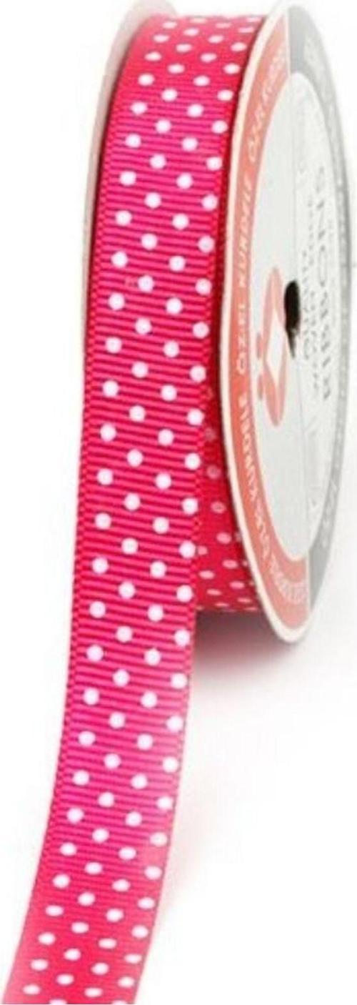 Puantiye Baskılı Grogren Kurdele, 1,5 Cm 5 Mt 140 030