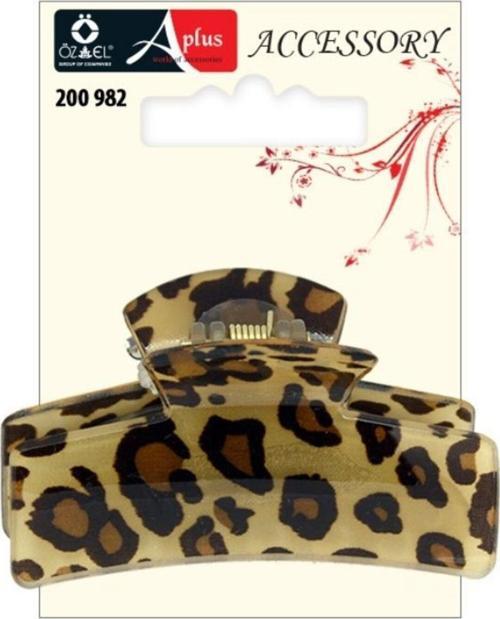 Leopar Desenli Kahverengi Mandal Toka Orta Boy