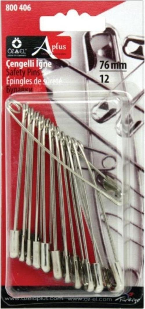 Çengelli İğne Seti 76 Mm 12 Adet 800 406