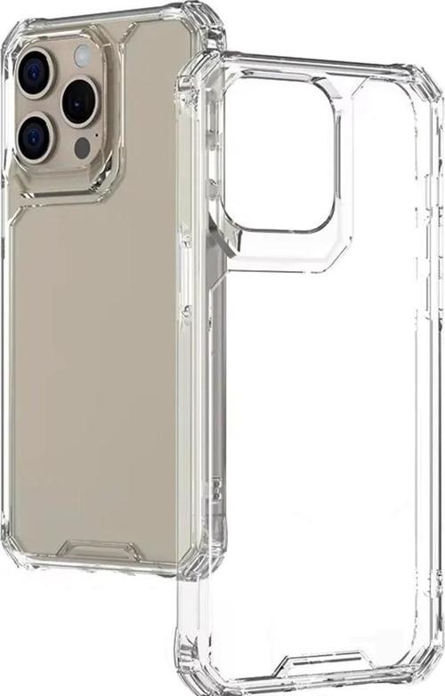 iPhone 16 Pro Max Kılıf Lux Sararmaz Silikon Şeffaf Kapak