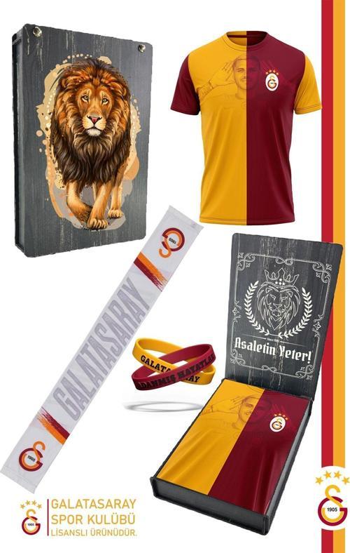 Orijinal Lisanslı İcardi Polo T-Shirt + Bileklik + Atkı Set Hediyelik Ahşap Kutulu