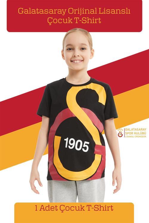 Orijinal Lisanslı Büyük Logo Çocuk T-shirt