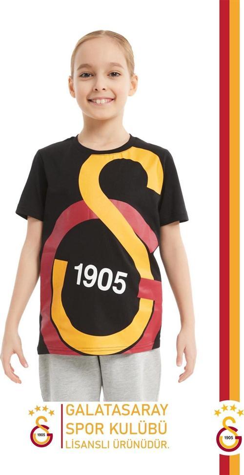 Orijinal Lisanslı Büyük Logo Çocuk T-shirt