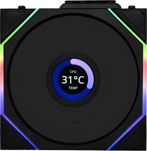 UNI FAN TL WIRELESS LCD 1x120mm Siyah Kasa Fanı (G99.12TLLCD1W1B.00)