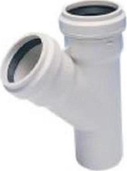75x75 3.2 Pvc-u Tek Çatal (45 Derece)