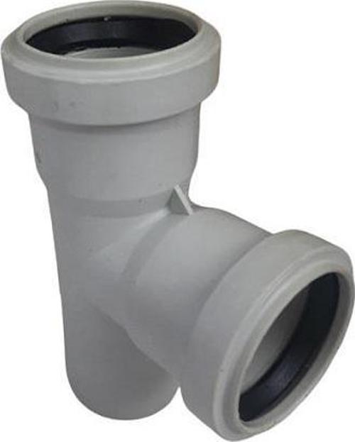 50x50 3.2 Pvc- U Tek Çatal(87 Derece)