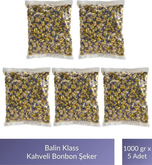 Balin Poşet Klass Sütlü Bonbon Şeker 1000 gr x 5 Adet