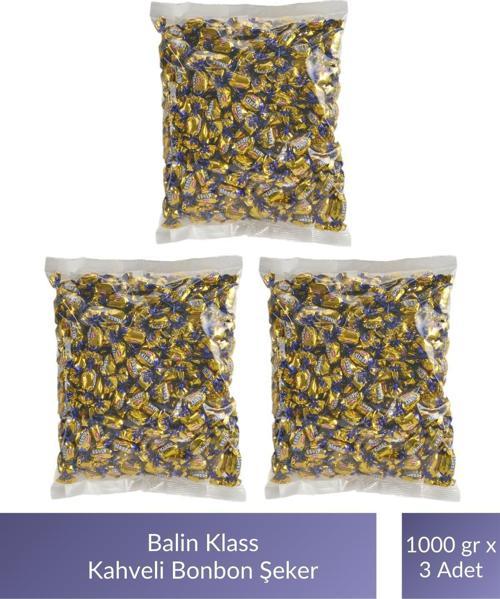 Balin Poşet Klass Sütlü Bonbon Şeker 1000 gr x 3 Adet