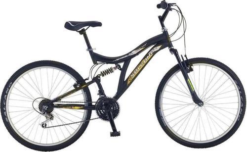 Hector 26" Jant 21 Vites Çift Amortisörlü Çocuk Dağ Bisikleti Siyah Sarı Beyaz