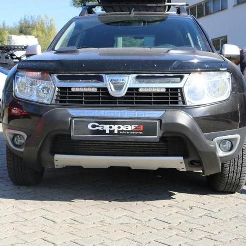 Dacia Duster Sis Farı Çerçevesi Mat Gri 2 Parça 2010-2017